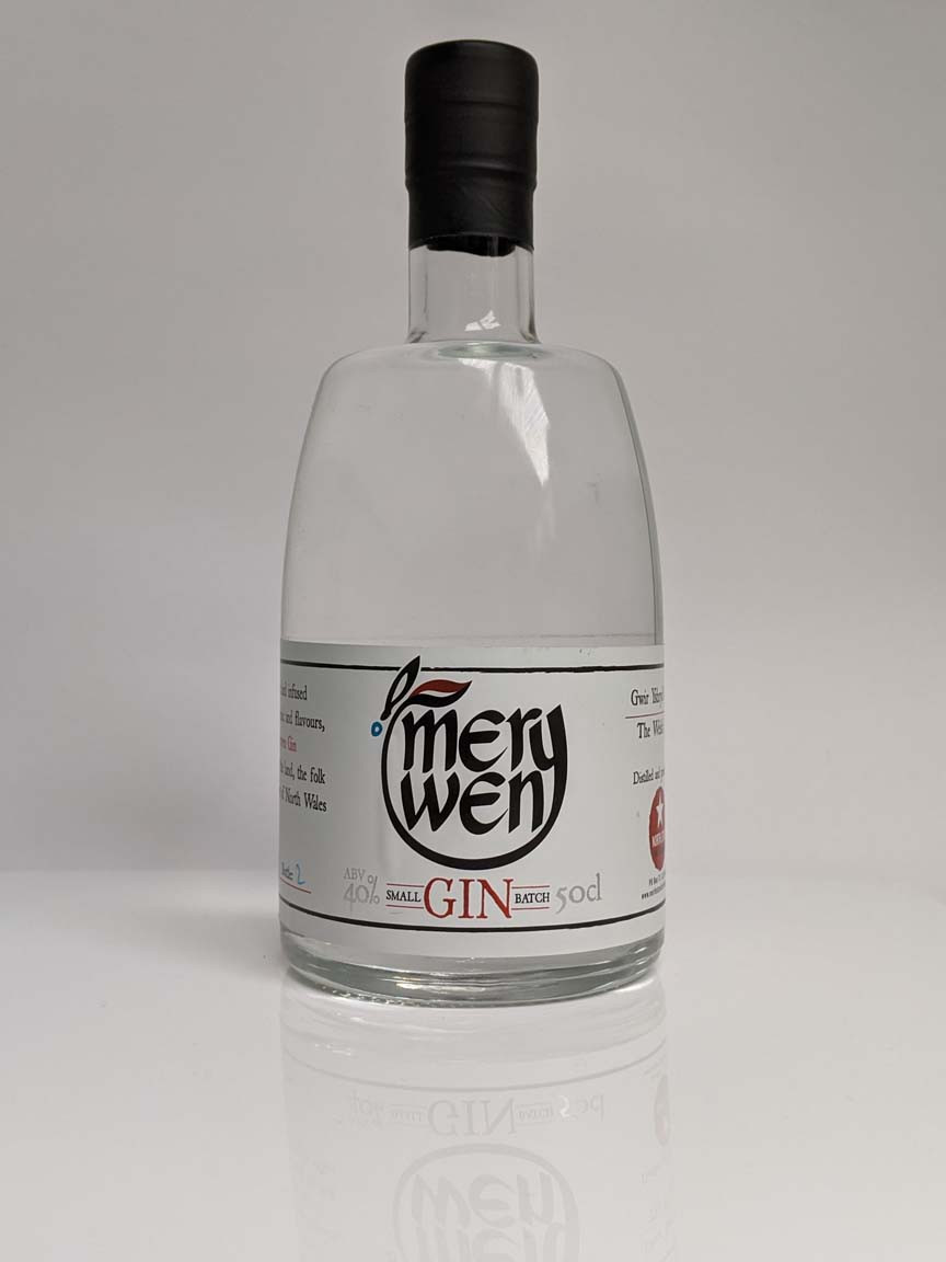 25 diwrnod o Jin Cymreig | Twenty Five Days of Welsh Gin: Gin #1 &acirc; Merywen Small Batch Gin 40%, 50cl