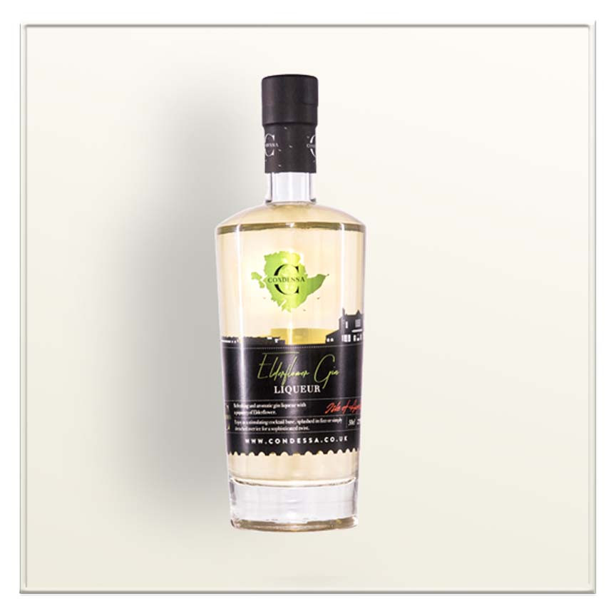 25 Days of Welsh Gin | 25 Diwrnod of Jin Cymreig: Gin #24 - Condessa Elderflower Gin Liqueur, 50cl