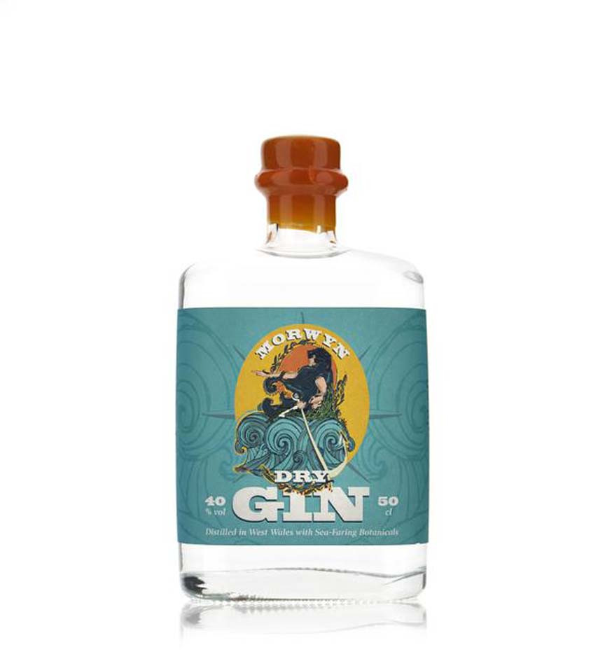 Welsh Sisters Morwyn Gin 40%, 50cl