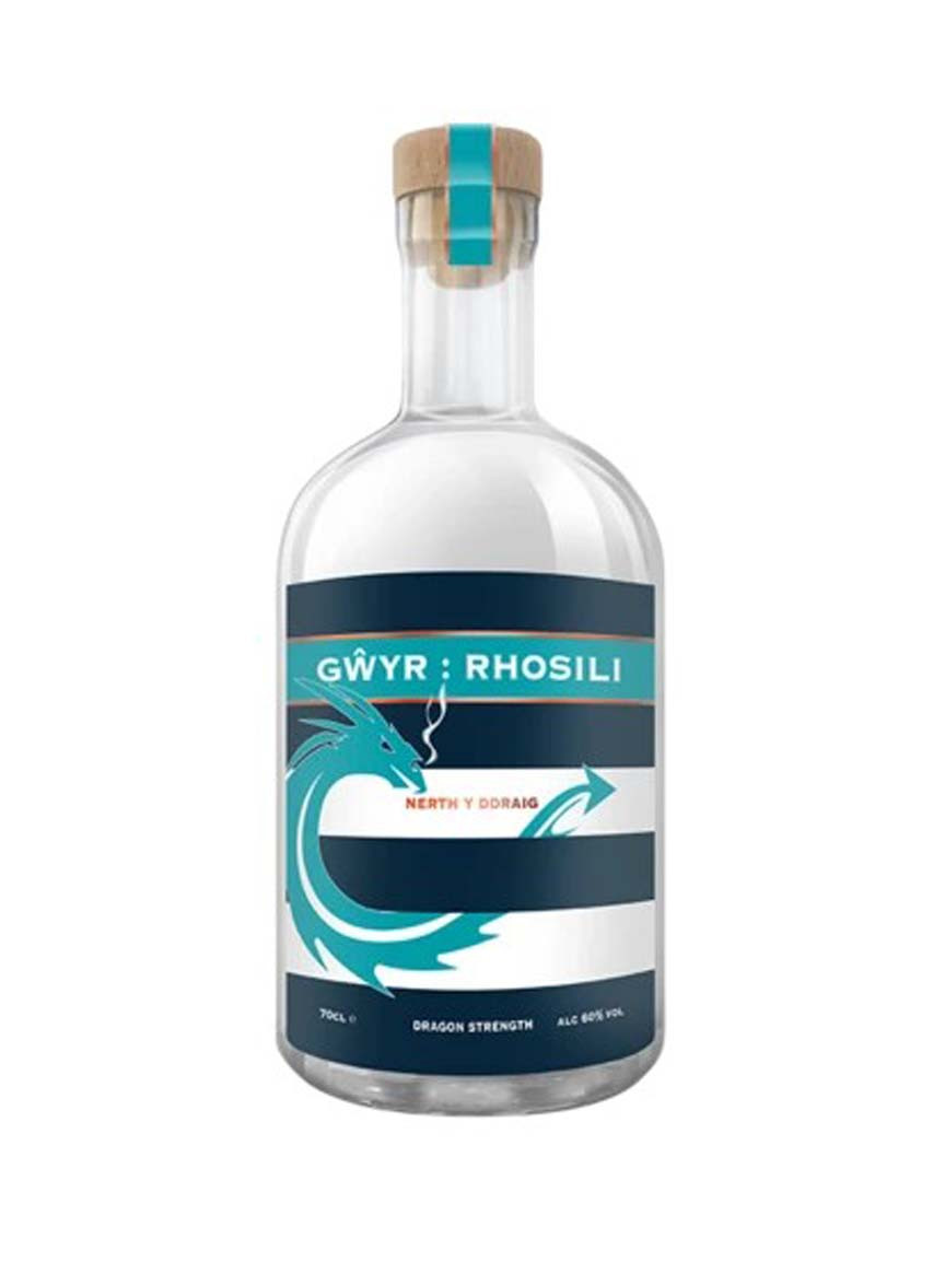 25 Days of Welsh Gin | 25 Diwrnod of Jin Cymreig: Gin #9 - Gower Gin, Nerth y Ddraig / Dragon Strength 60%, 70cl