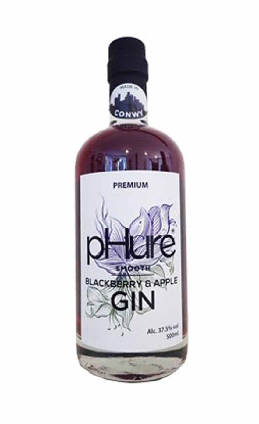 25 Days of Welsh Gin | 25 Diwrnod of Jin Cymreig: Gin #25 - pHure Blackbery & Apple Gin, 50cl