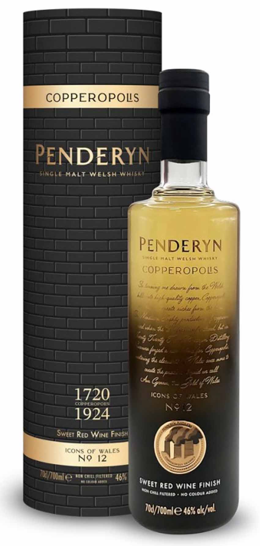 Penderyn Distillery release Icons of Wales #12 Copperopolis - Pre-order at Blas ar Fwyd