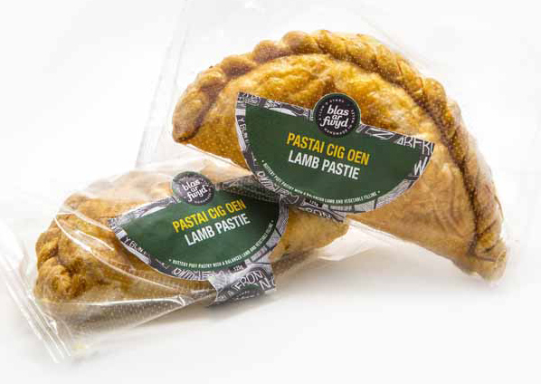 Blas ar Fwyd Welsh PGI meat pastie