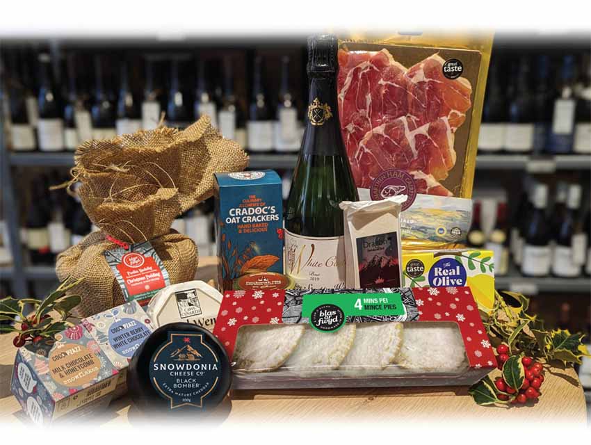 Spread Festive Joy with our Christmas Hampers of Welsh Food and Drink
