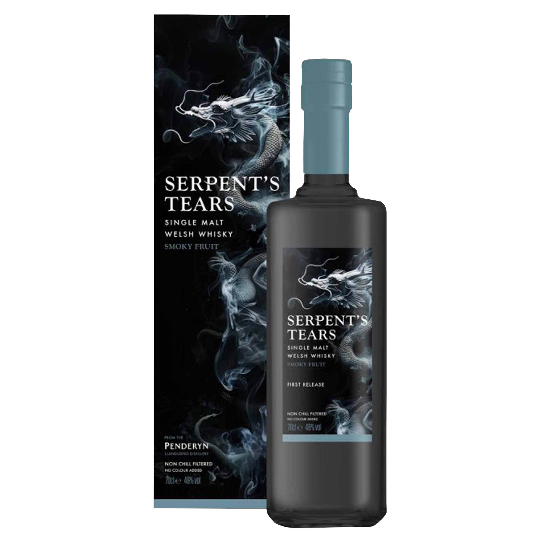 Penderyn Serpent's Tears Whisky at Blas ar Fwyd