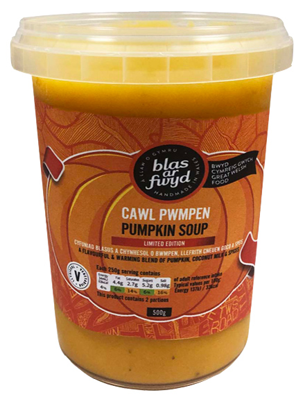 Blaw ar Fwyd Pumpkin Soup