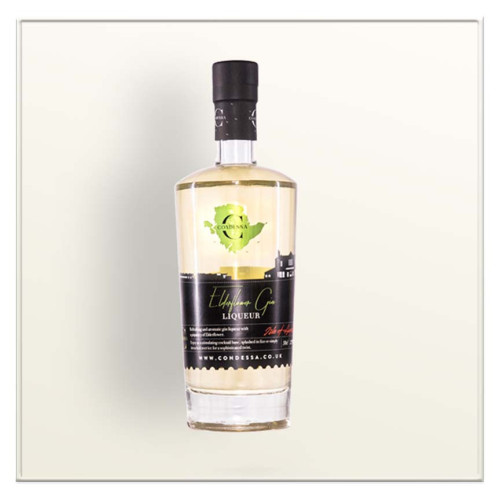 Blas ar Fwyd: Condessa Elderflower Gin , 10cl Bott