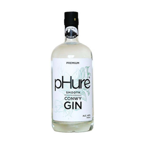 Blas ar Fwyd: pHure Conwy Gin 40%, 70cl