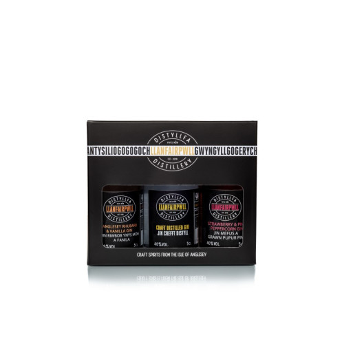 50207401 - Llanfairpwll Distillery Gin Gift Pack (