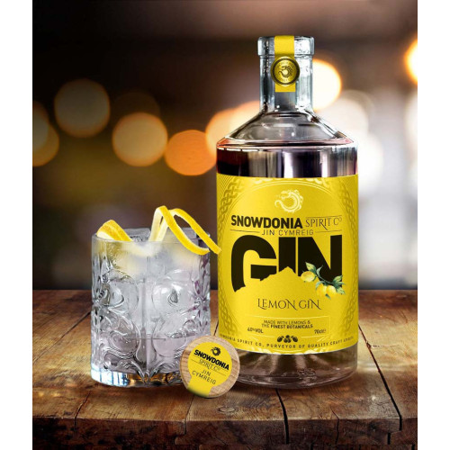 Blas ar Fwyd: Snowdonia Spirit Co. Lemon Gin, 40%