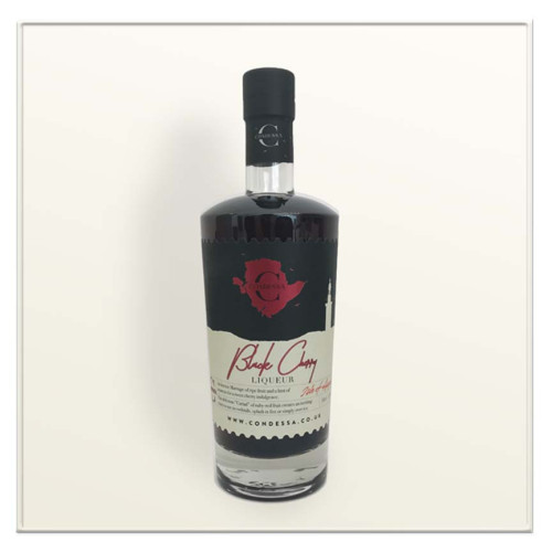 Blas ar Fwyd: Condessa Black Cherry Liqueur - 50cl
