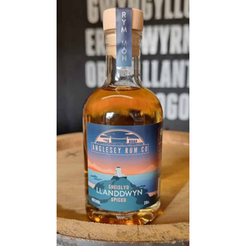 50806702 - Anglesey Rum Co - Llanddwyn Spiced Rum 40% 20cl.jpg