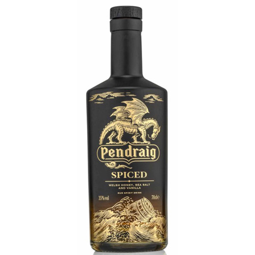 50813601 - Pendraig Spiced Rum, 35.0%, 70cl front.jpg