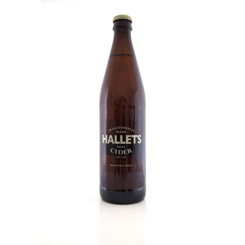 Blas ar Fwyd: Hallets, Real Cider, 500ml Bottle