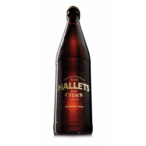 Blas ar Fwyd: Hallets Real Cider - 12x500ml