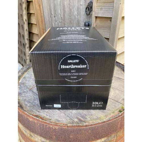 Blas ar Fwyd: Hallets Heartbreaker Dry Cider, 20 L