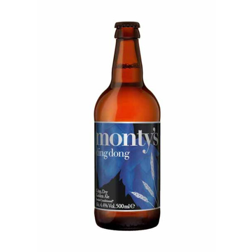 Blas ar Fwyd: Monty's, Ding Dong, 12 x 500ml Seaso