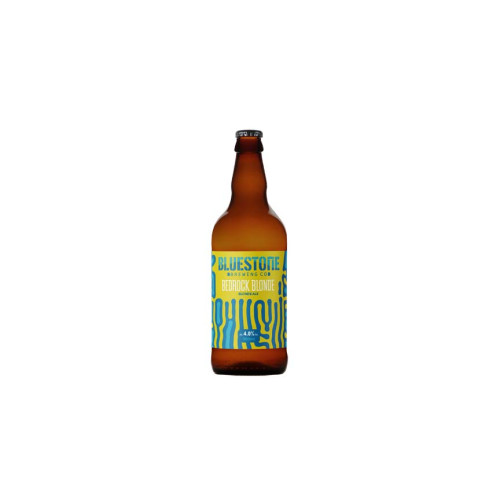 76111021 - Bluestone Brewery, Bedrock Blonde, 12 x 500ml