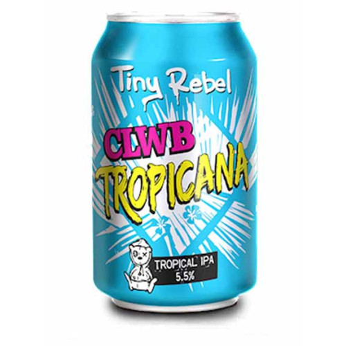 Blas ar Fwyd: Tiny Rebel Clwb Tropicana 5.5% 24 x 