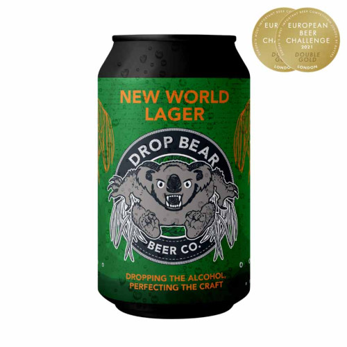 76119322 - Drop Bear, New World Lager, 0%, 12 x 330ml can.jpg