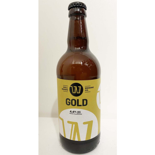 Blas ar Fwyd: Well Drawn Brewing, Gold 4.4% 12 x 5