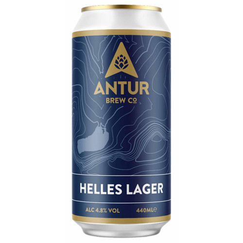 76134122 - Antur Brew Co, Helles Lager, 5.0%, 12 x 440ml can.jpg