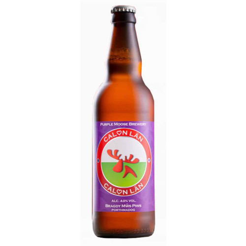 76149701 - Bragdy Purple Moose, Calon Lan, 4%, 500ml bottle.jpg