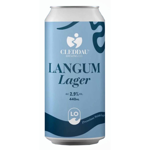 76162511 - Cleddau Brewing Co., Langum Lager Lo, 2.9%, 440ml can.jpg