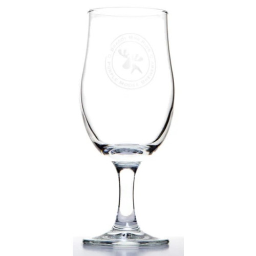 90101001 - Purple Moose Brewery, PM Branded Glass.jpg
