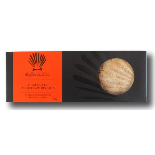 Blas ar Fwyd: Aberffraw Biscuit Chocolate - 10x225