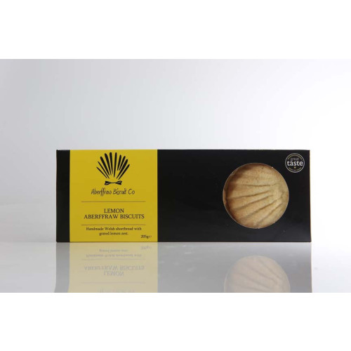 Blas ar Fwyd: Aberffraw Biscuit, Lemon Flavour, 20
