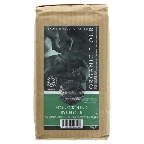 Blas ar Fwyd: Bacheldre Flour Stoneground Rye - 1.