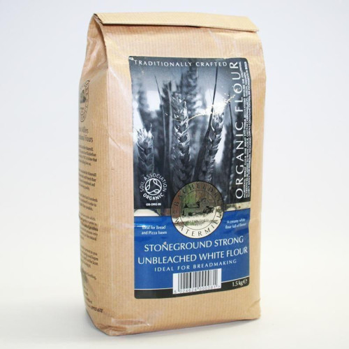 Blas ar Fwyd: Bacheldre Flour Strong White - 1.5kg