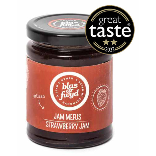 C0100803 - Blas ar Fwyd, Strawberry Jam, 330g Jar GTA23 2 star.jpg