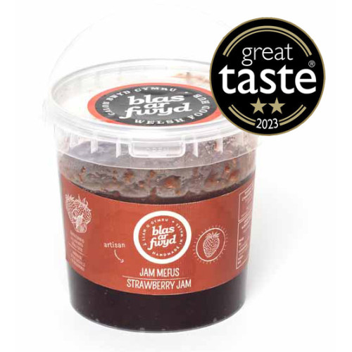 C0100804 - Blas ar Fwyd, Strawberry Jam, 1kg Tub GTA23 2 star.jpg