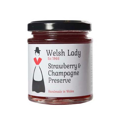 Blas ar Fwyd: Welsh Lady, Strawberry & Champagne P