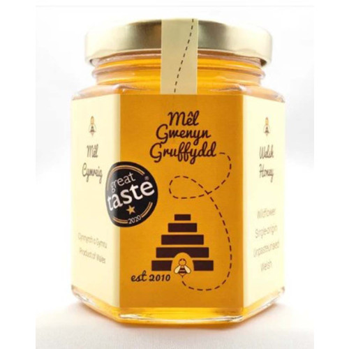Blas ar Fwyd: Gwenyn Gruffydd, Honey 8oz 227g.jpg