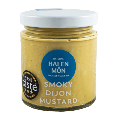 Blas ar Fwyd: Halen Mon Smoky Dijon Mustard 200g