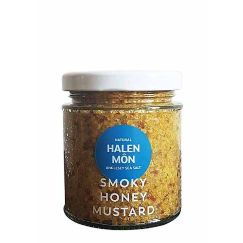 Blas ar Fwyd: Halen Mon Smoky Honey Mustard 200g