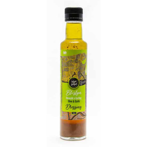 C6100501 - Blas ar Fwyd, Olive & Garlic Dressing, 250ml Bottle.jpg