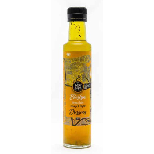 C6100601 - Blas ar Fwyd, Orange & Thyme Dressing, 250ml Bottle.jpg