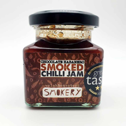 C8122201 - Welsh Homestead Smokery Chocolate Habanero Smoked Chilli Jam 128g.jpg