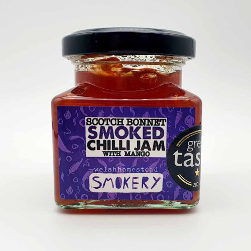 C8122301 - Welsh Homestead Smokery Scotch Bonnet & Mango Smoked Chilli Jam 128g.jpg