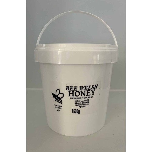C8506501 - Bee Welsh Honey Tub of Welsh Blossom Honey 1500g i.jpg