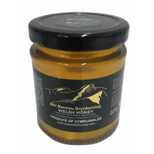 C8507102 - Bee Welsh Honey, Mel Bannau Brycheiniog (Clear), 227g.jpg