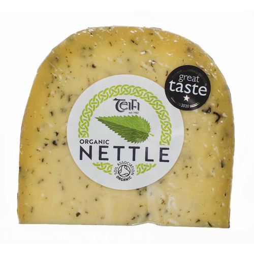 Blas ar Fwyd: Caws Teifi, Nettles 180g Wedge