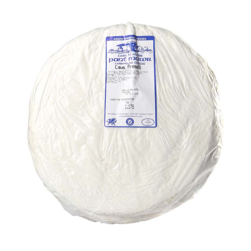 Blas ar Fwyd: Pant Mawr, Caws Preseli, ~1kg Round,