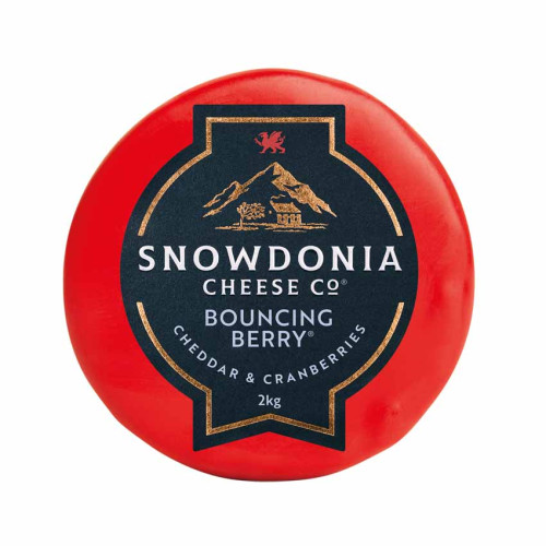 D0108302 - Snowdonia Cheese, Bouncing Berry (Cranberry), approx 2kg Round, price per kg.jpg