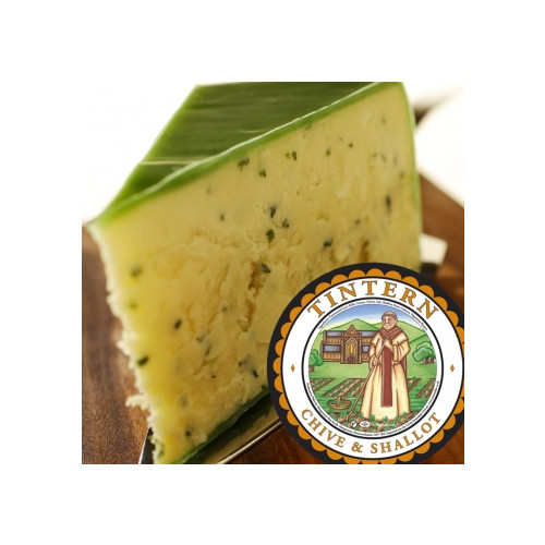 D0110330 - Tintern Chive and Shallot Cheddar - approx 1.5kg Round price per kg.jpg
