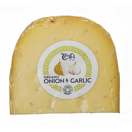 Blas ar Fwyd: Caws Teifi, Garlic & Onion 180g Wedg